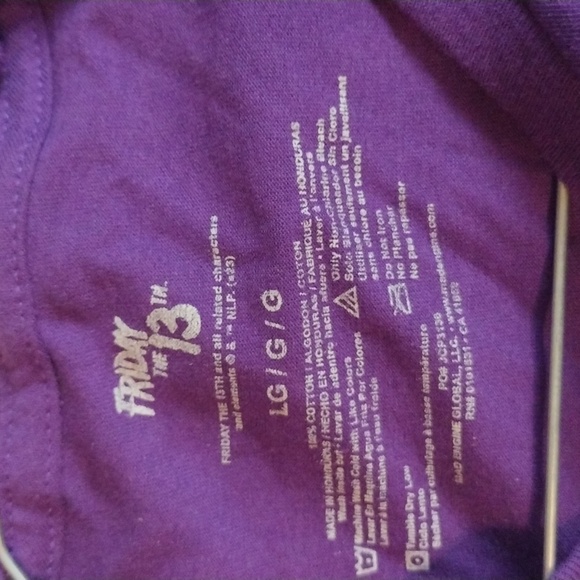 FRIDAY THE 13TH Poster Mens Tee - Picture 3 of 5